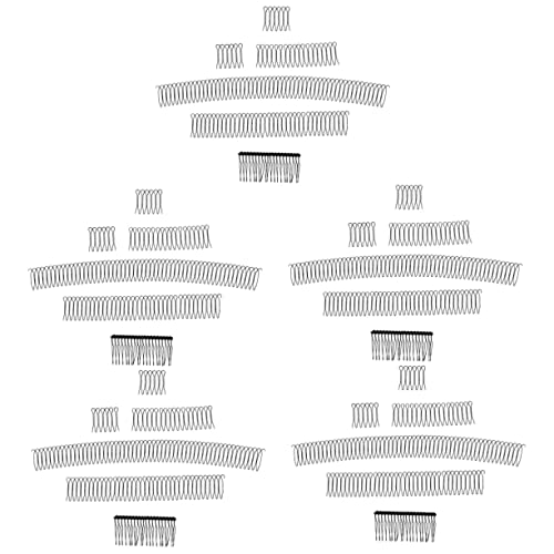 Angoily 25 Stk Unsichtbarer Kamm Haarschmuck Für Mädchen Fixierstift Für Die Haarveredelung Haarknotenklammern Frisur-clip Hinterkopf Metall Fräulein Gebrochene Haarnadel von Angoily
