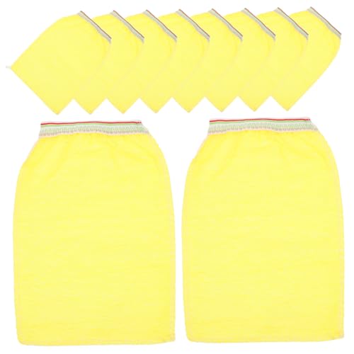 25St Einweg-Badet uch exfoliating glove exfoliate gloves duschhandschuh Waschlappen für Kleinkinder zum Einweg-Badetuch Kosmetik Schrubben Spa Handtuch Damen Handschuhe Vlies von Angoily