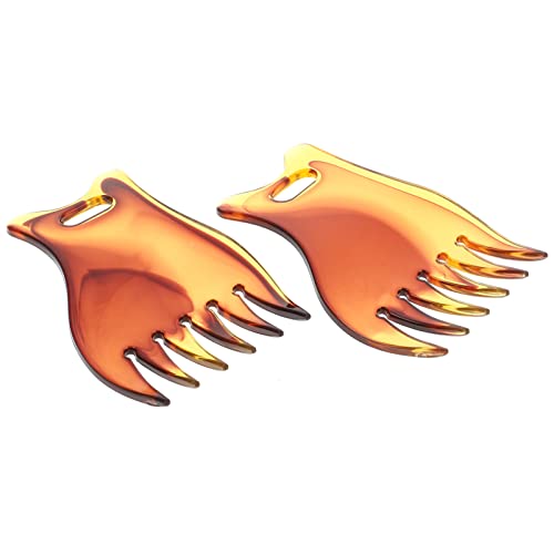 2St Ölkamm wide tooth comb männer haarbürste Geschenkidee Haarbürste für Männer Haarstyling-Kamm Haar Styling Kamm breiter Zahn Ölpinsel Ölkopf Haar Öl Mann Frisierkamm Abs von Angoily