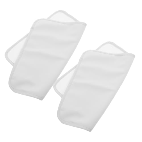 Angoily 2St Rizinusöl-Kompressen Flanelltuch absorbieren handtücher Handtuch entspannendes Rizinusöltuch wiederverwendbares Rizinusöltuch Kompression Schal Hilfspaket Rollen Luftschicht von Angoily