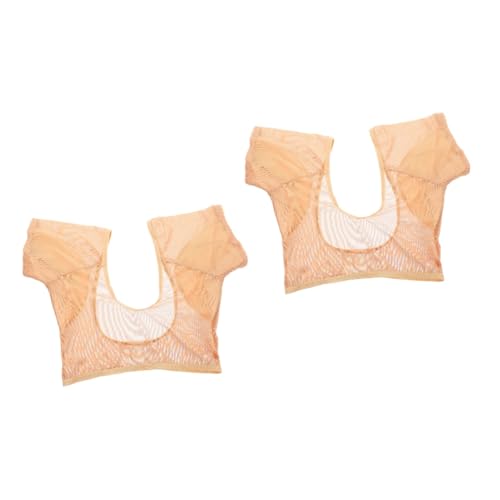 Angoily 2St Schweißpads unter den Achseln waschbare Achselschweißweste Damenunterwäscheweste Damenblusen Tanktops für Damen waschbare Hemdsweatweste waschbare Sweatweste von Angoily