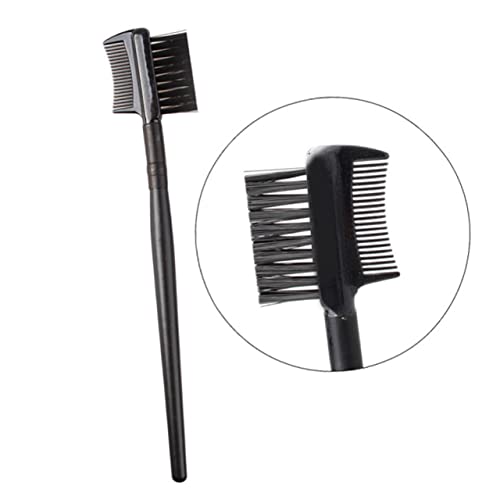 Angoily 2St wimpernbürste curl lashes wimper kamm eyebrow brush sauf geschenke eyebrow pinsel wimpernkleber bürste Holzgriff Mascara-Kamm Spiral- Augenbrauenbürste einstellen Wimpernkamm von Angoily