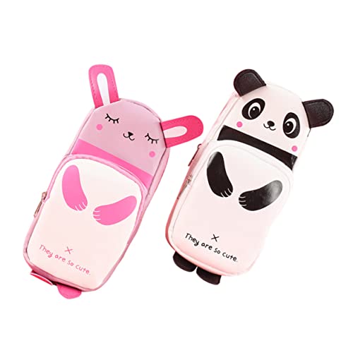 Angoily 2Stücke Niedliche Bleistiftetuis Für Mäppchen Aus PU Im Design Mit Hase Und Weißer Panda Für Schule Und Freizeit Angoily 2Stücke Niedliche Bleistiftetuis Für Mäppchen Aus PU Im Design Mit Hase Und Weißer Panda Für Schule Und Freizeit von Angoily