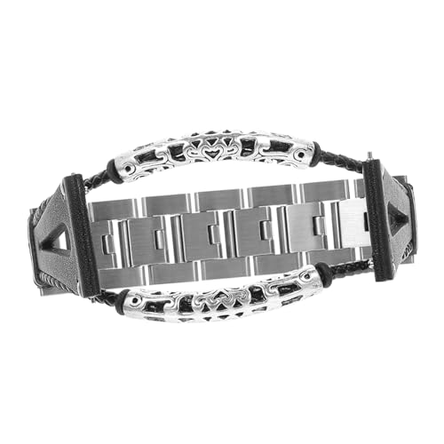 Angoily 2St Galaxie Uhr Bänder für Frauen Kette Lederbänder für Uhr Uhrenersatz kompatibel christmas austauschbares Armband für die Uhr Lederband sehen Anschauen Gurt Lieferungen s3 von Angoily