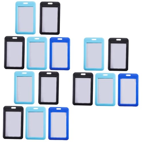 Angoily 3 Sätze Schiebedeckel Ausweishalter Pushbare Arbeitsausweis Hülle Für Id Karten Kreditkarten Bus Und Bibliothekskarten Farben Zufällig Zufällige Farbe 5 Stücke * 3 von Angoily