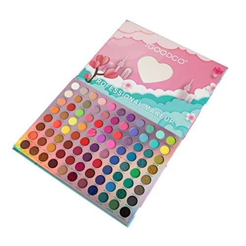 Angoily 3 Stk Lidschattenpalette mit 88 Farben Make-up-Palette hochpigmentierter Lidschatten Make-up-Zubehör Schönheitszubehör für die Augen Perlmutt Tablett bilden Lidschatten-Palette von Angoily