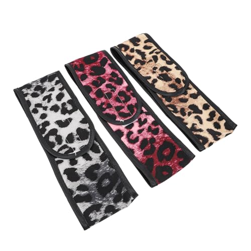 Angoily 3St Bedrucktes Haarband elastische haargummi elastisches haarband presents for women haarband elastisch Nylon Haarbänder verdicken Stirnband Kosmetik Kopfbedeckung Schal Polyester von Angoily