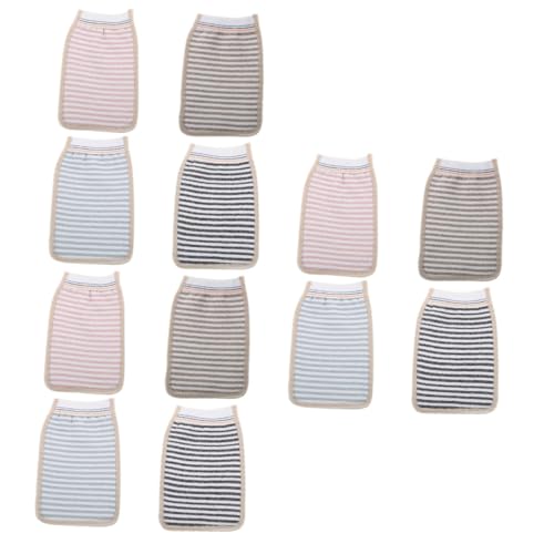 30 Stk Badetuch wellness handtuch exfoliating glove Peeling-Duschtücher hochwertige handtücher badelaken bath towels badehandtücher Luffa Handschuhe Wäscher Pflanzenfasern von Angoily