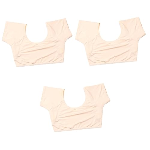 Angoily 3St Schweißpads unter den Achseln sports bra Unterarmschutz Unterwäsche-Schweißweste loungewear freizeitkleid dünner Schnitt Milchseide Deodorant Trainingsanzug Mann Zubehör von Angoily