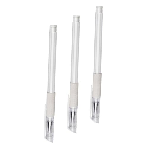 Angoily 3st Wasserdichter Marker Wasserfester Augenbrauen-permanentstift Tattoo-accessoire Hautmarkierungswerkzeuge Tätowierungen Zubehör Beauty-marker Plastik Liner Weiß Augenbrauenstift von Angoily