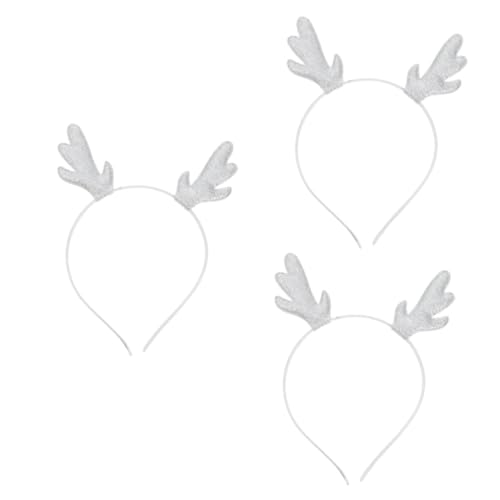 Angoily 3St Weihnachtsfeier Stirnband Weihnachtsfeier bevorzugt weihnachtsgeschenke Tiara Stirnband in Geweihform Haarreifen Weihnachten Kopfbedeckung Zubehör Angoily 3St Weihnachtsfeier Stirnband Weihnachtsfeier bevorzugt weihnachtsgeschenke Tiara Stirnband in Geweihform Haarreifen Weihnachten Kopfbedeckung Zubehör von Angoily