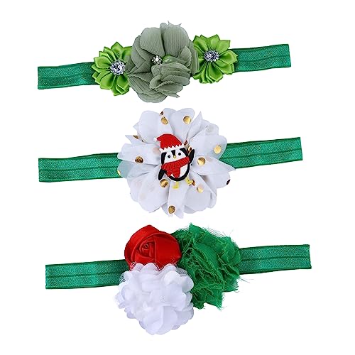 Angoily 3St Weihnachtsstirnband für Kinder neugeboren Neugeborene Weihnachtsfoto Requisiten halloween haarschmuck kinder halloween kostüm haarreif weihnachtsdeko Hut von Angoily