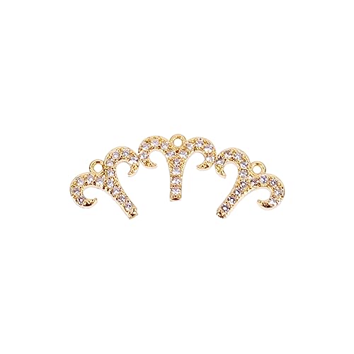 Angoily 3Stücke Ohrstecker Ohrringe Im Aries Design Für Frauen Zierliche Tierkreisanhänger Für DIY Schmuck Und Persönliche Angoily 3Stücke Ohrstecker Ohrringe Im Aries Design Für Frauen Zierliche Tierkreisanhänger Für DIY Schmuck Und Persönliche von Angoily
