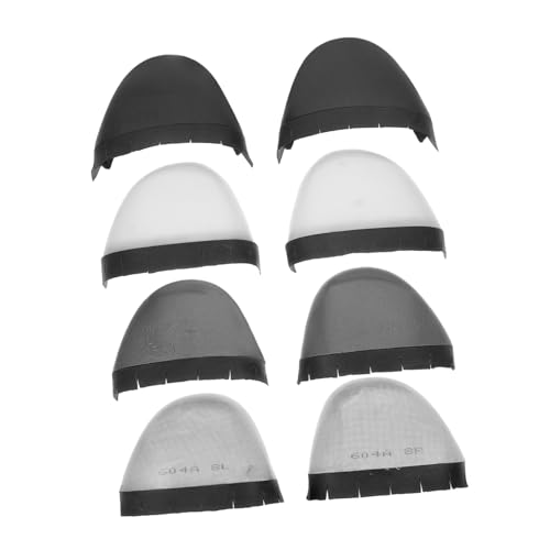 Angoily 4 Paar Arbeitsschuhe Stahlkappenschutz Zehenschutz Atmungsaktiv Panzerschutz Unisex Sicherheitsschuhe Metatarsal Guards für Herren Damen Schutz vor Durchstichen und Stößen von Angoily