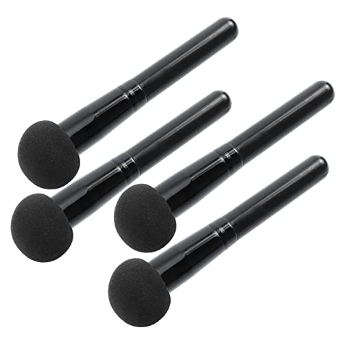 Angoily 4 Stück Pilzkopf Grundierung Bürste Schwamm Für Pilzfundamente Foundation Schwamm Puderquaste Make-up-puff Mit Rundem Kopf Puffs Hydrophiler Nicht-latex Mädchen von Angoily