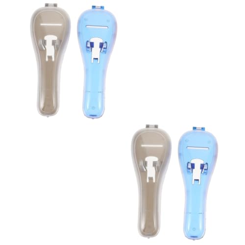 Angoily 2sets Reisebox Bartrasierer Aufbewahrungskoffer Für Unterwegs Tragbarer Rasiererkoffer Kofferhalter Für Männer 2pcs*2 von Angoily