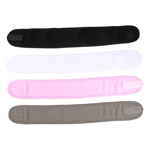 Angoily 4 Stück Stirnband Bandana Für Frauen Stirnbänder Für Damenhaar-make-up Spa-haarband Outdoor-kopfbandage Laufsport-haarband Kopftuch Für Frauen Make-up-kopfpackung Stoff Fräulein von Angoily