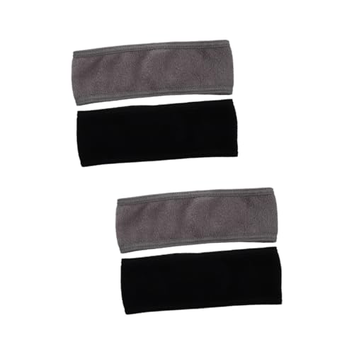 Angoily 4 Stück Stirnband Mit Sportliches Stirnband Make-up-haar-accessoire Handtuch Stirnband Gesicht Waschen Haar Dekor Polyester Haarmaske Fräulein Kosmetik von Angoily