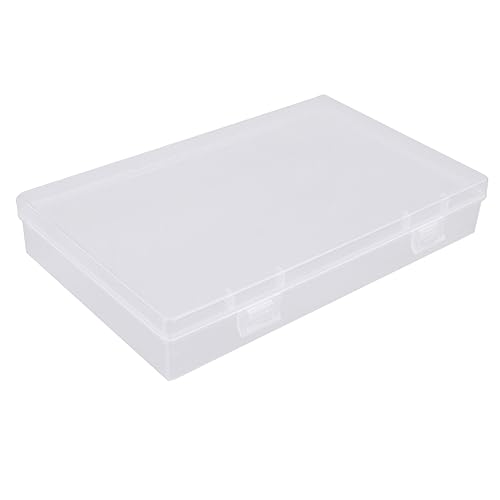 Angoily 4 Stück Aufbewahrungsbox für Schreibwaren Große Kapazität Transparenter Kunststoff Vielseitig Einsetzbar für Stifte und Bürobedarf von Angoily
