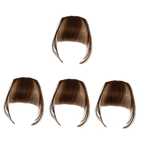 Angoily 4 Stücke Haar Gefälschte Clip in Haar Verlängerung Faux Haar Spange Für Frauen Angoily 4 Stücke Haar Gefälschte Clip in Haar Verlängerung Faux Haar Spange Für Frauen von Angoily