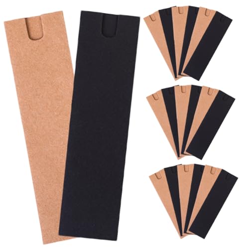 Angoily 40 Stück Teiliges Papier Stiftetui aus Robustem Kraftpapier Einzelner Füllfederhalterhalter Faltbare Federmappe mit Einzigartigem Design Langlebig und Praktisch für Schule und von Angoily