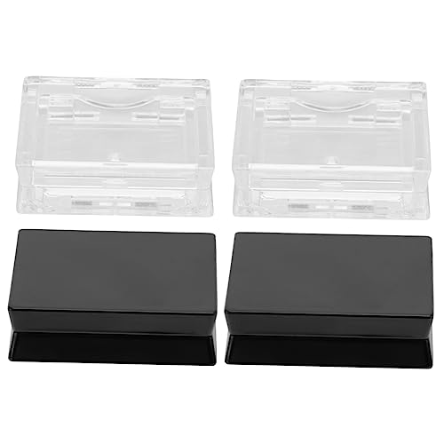 Angoily Leere Lidschatten-lippenstift-etuis 4 Stück Quadratisch Make-up-aufbewahrungsbox Für Unterwegs Täglich von Angoily