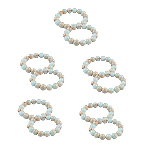 Angoily 5 Sätze Perlenarmband Natürlichen Materialien Hautfreundlich Für Frauen Schmuck Für Besondere Anlässe Partys Und Perlen Vielseitig Einsetzbar 2 Stücke * 5 von Angoily