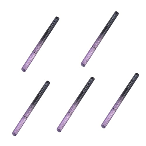 Angoily 5 Stk Eyeliner schweißfest Glitzer Buntstifte Augenkosmetik Mädchen Plastik Violett von Angoily