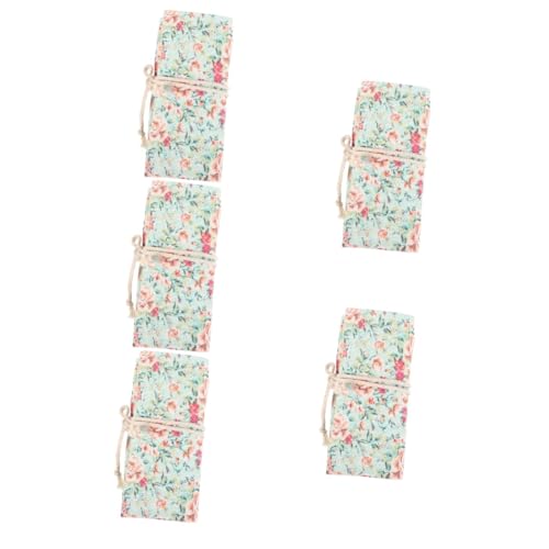 Angoily 5 Stück Stiftvorhang Stiftrollbeutel Federmäppchen Ästhetisch Stiftbeutel Stiftwickeltaschen Dekorativer Stifthalter Etui Bleistift Briefpapierbeutel Segeltuch Angoily 5 Stück Stiftvorhang Stiftrollbeutel Federmäppchen Ästhetisch Stiftbeutel Stiftwickeltaschen Dekorativer Stifthalter Etui Bleistift Briefpapierbeutel Segeltuch von Angoily