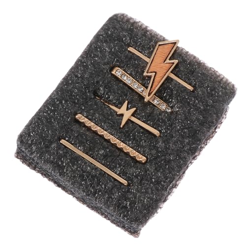 Angoily 5 Stück Teiliges Uhrenarmband Dekorative Ringe aus Langlebiger Zinklegierung Einfache Anbringung Schmuck Charms für Smartwatch Armbänder Geschenkidee für Damen und Freunde von Angoily