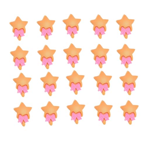 Angoily 50 Stück Teiliges DIY Cartoon Form Handgefertigte Broschen Haarseil Zubehör Metallmaterial Kreative Schmuck Accessoires für Handyhüllen und Haarschmuck von Angoily