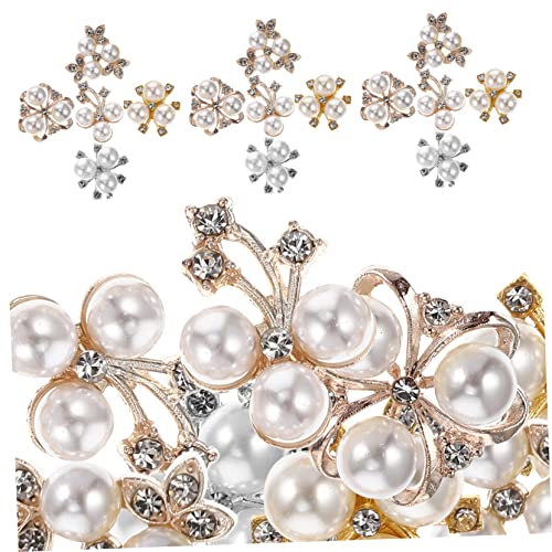 Angoily 50 Stück Teiliges Haarschmuck mit Perlen und Strass Haarklammern für Damen Leicht und Bequem zum Fixieren und Dekorieren von Frisuren Modisches Accessoire für Alltag und von Angoily