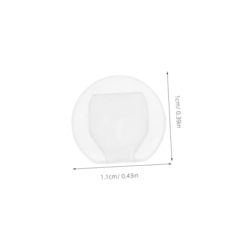 Angoily 50 Stück Teiliges Silikon Ohrclip Polster Transparent Weiche Schmerzfreie Ohrclipschutz Pads Rutschfeste Ohrclip Kissen Für Komfortables Tragen Bei Alltag Und Anlass Angoily 50 Stück Teiliges Silikon Ohrclip Polster Transparent Weiche Schmerzfreie Ohrclipschutz Pads Rutschfeste Ohrclip Kissen Für Komfortables Tragen Bei Alltag Und Anlass von Angoily
