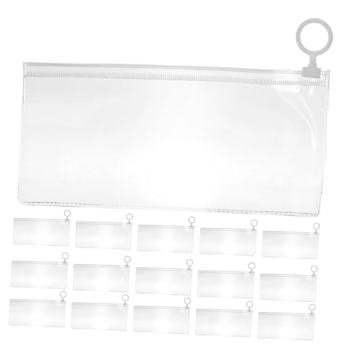 Angoily 50 Stück Transparente Schreibwaren Tasche Schulbedarfskoffer Federmäppchen mit Reißverschluss schreibwaren Organizer Pen Pouch Kratzfeste Bleistiftbeutel Mehrzweck-Stifttaschen PVC Angoily 50 Stück Transparente Schreibwaren Tasche Schulbedarfskoffer Federmäppchen mit Reißverschluss schreibwaren Organizer Pen Pouch Kratzfeste Bleistiftbeutel Mehrzweck-Stifttaschen PVC von Angoily