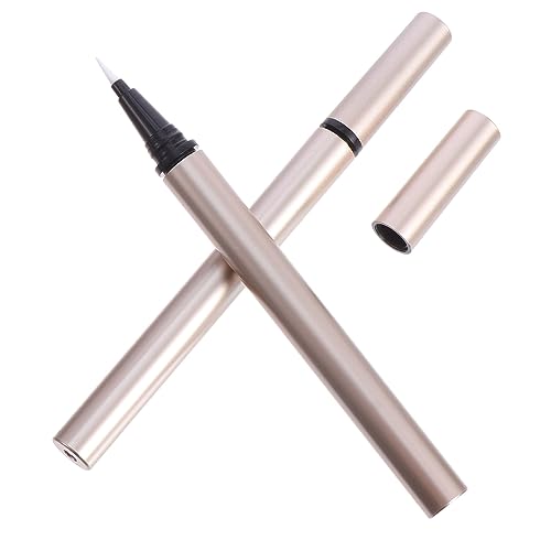 Angoily 5pcs 1ml Leere Eyeliner Stift Rohr Flasche Nachfüllbar Flüssigkeit Eyeliner Container Nagel Öl Lagerung von Angoily