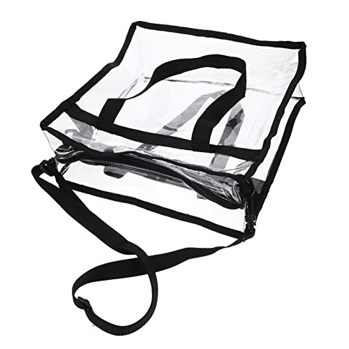 Angoily 5St transparente PVC-Tasche Geldbörsen Klarsichttaschen für Frauen Einkaufstasche für die Arbeit von Frauen Umhängetasche für Damen klare Tasche Frauen versorgen von Angoily