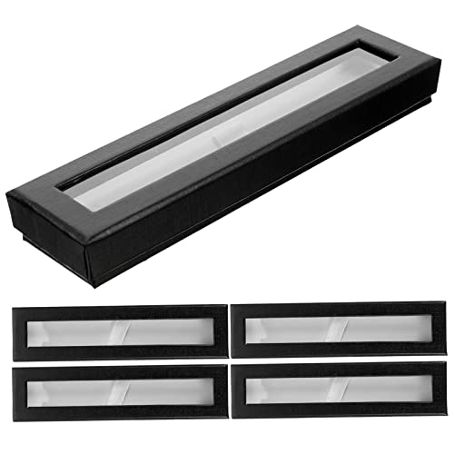Angoily 5stücke Stift Boxen Aus Papier Als Stiftehalter Leer Stiftbehälter Für Stifte Stifteetui Stift-Organizer Stiftebox Für Stift-präsentation Stift-geschenkbox von Angoily