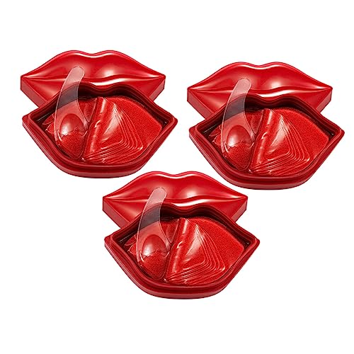 Angoily 60St Lippenmaske lip mask lipmask Gel-Lippenpad nähren Lippenpflaster Lippenpads Lippenpflegemaske Lippenaufkleber Feuchtigkeitscreme Gesichtsmaske Patch Vlies von Angoily