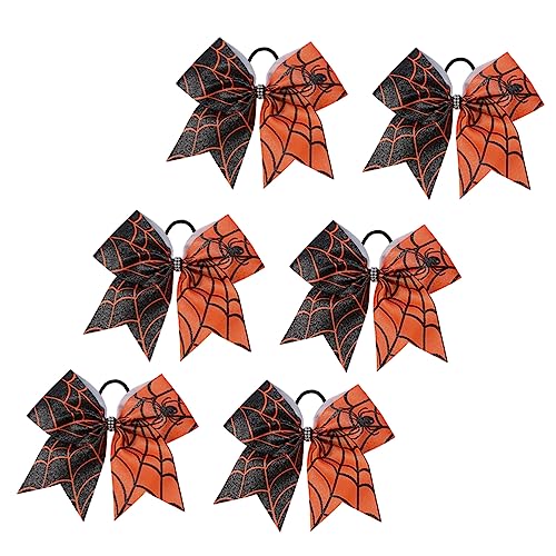 Angoily 6St Halloween-Gummiband halloween haarreifen halloween haarschmuck Schleifen Haarband Halloween-Haarband Tiara Haarbänder Kopfschmuck für Mädchen Halloween-Kopfschmuck Schüttgut von Angoily