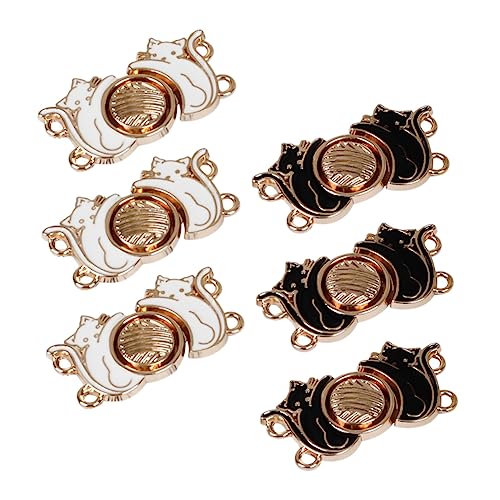 Angoily 6stücke Katzenpullover Strickjacke Clip Cape Mantel Schal Kragen Verschluss Für Frauen Mädchen von Angoily