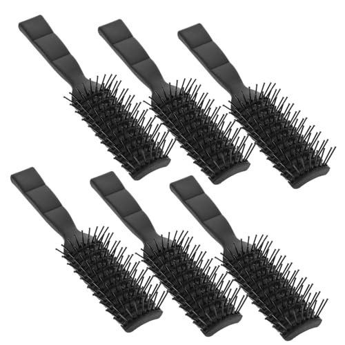 Angoily 6stücke Massagekämme Aus Kunststoff Tragbare Friseurkämme Für Männer Und Zur Und Kopfhautmassage Leicht Und Langlebig von Angoily