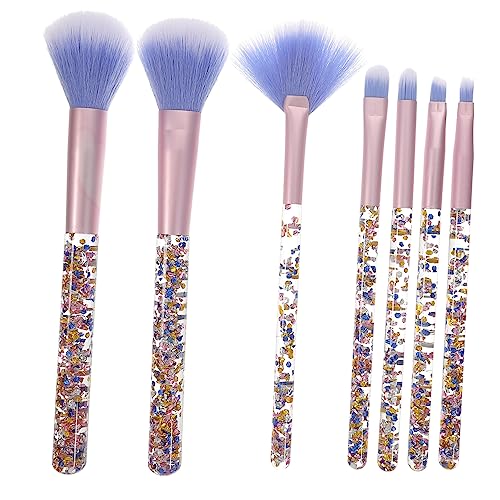 Angoily 7St Make-up-Pinsel-Set Make-up Pinsel kosmetikpinsel Overalls für Männer Damenanzüge Bürste Make-up-Tool Make-up-Pinsel für Mädchen Meerjungfrau Werkzeug Pulver von Angoily