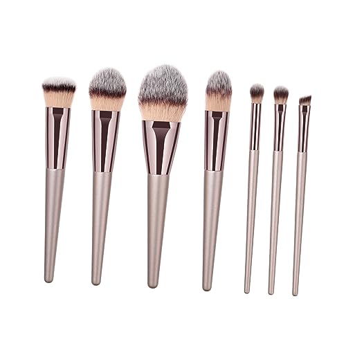 Angoily 7st Schminkpinsel Make-up-pinsel-set Hölzern Augen Fräulein Lidschatten Pinsel von Angoily