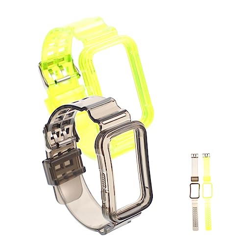 Angoily 8 Stk Fit2 Ansehen Bänder Für Männer Betrachten Uhren Für Männer Reloj Deportivo Para Mujer Uhrenarmbänder Für Herren Uhrenersatz Uhrenarmband Ersetzen Tpu Rutschfest Zubehör von Angoily