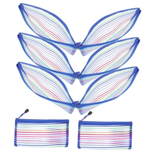 Angoily 8 Stück Teiliges Großer Federmäppchen mit Hoher Kapazität Tragbare Stifttasche aus Langlebigem Material Vielseitig für Schule Büro Reisen Geeignet für Lehrer Schüler und Künstler von Angoily