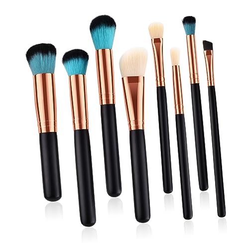 Angoily 8St Make-up-Pinsel-Set Foundation-Pinsel für flüssiges Make-up Stiftung Augen-Make-up-Pinsel bilden Lidschatten Pinsel Konturpinsel Make-up Pinsel Fräulein einstellen Bambus von Angoily