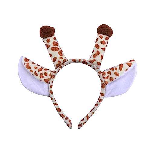 Angoily 8st Partyzubehör Partygeschenke Für Dschungeltiere Giraffen-stirnband Haarschmuck Für Tierohr Kostüm Party-kopfschmuck Haarreifen Kuscheltier Bilden Geburtstagsparty Liefert Kind von Angoily