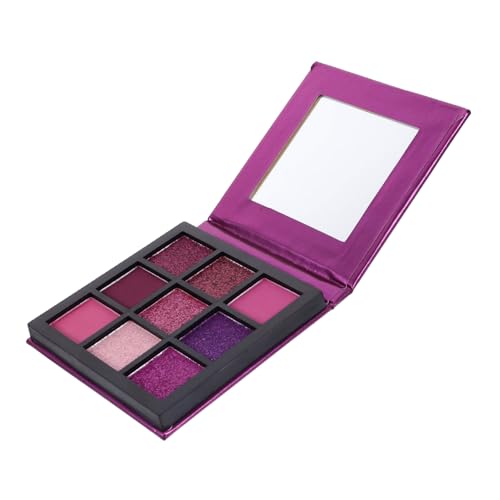 Angoily 9 lidschatten Make-up-Palette helles Licht schimmern Violett von Angoily