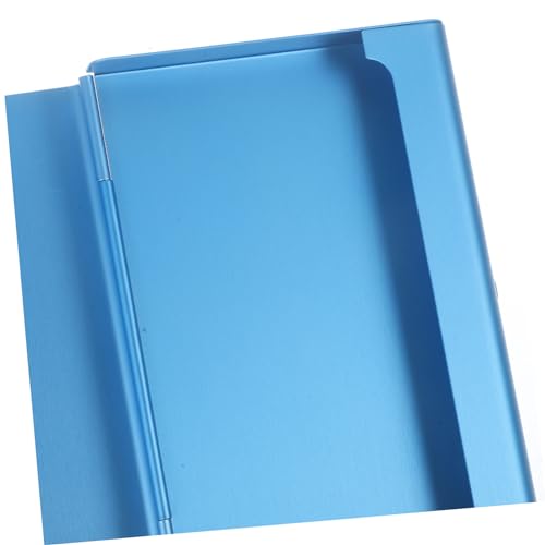 Angoily Aluminium Visitenkartenbox Business Card Holder Kompakte Kartenaufbewahrung Robustes Büro Accessoire für Organisiertes Business Card Storage Tragbar und Langlebig Geeignet für von Angoily