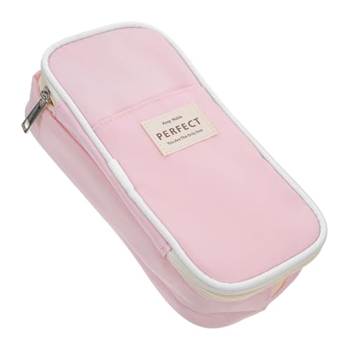 Angoily Federmäppchen Mit Reißverschluss Für Großes Fassungsvermögen Organizer Für Schreibwaren Geeignet Für Mädchen Und Jungen Für Schule Und Büro von Angoily